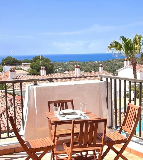 Atico Con Vistas Al Mar Cala Enporter Cala En Porter  Екстер'єр фото